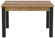 Stół rozkładany OLIN 130(175)x85 appenzeller fichte/czarny HELVETIA