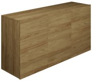 Wisząca komoda z gładkim frontem dąb hikora F2-C18