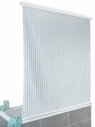 Zasłona prysznicowa Blind, z paskami, 132 x 240 cm, WENKO