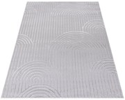 Szary dywan w tłoczony wzór S0-W33