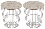 Okrągłe stoliki zestaw 2 szt. ø 40 cm – Casa Selección