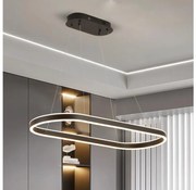 Brilagi - LED lampa wisząca na lince PONDIE LED/43W/230V 80x30 cm czarna