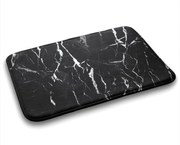 Dywanik łazienkowy antypoślizgowy Dywanik łazienkowy antypoślizgowy Czarny marmur