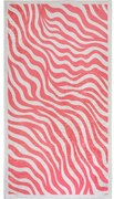 Różowy dywan odpowiedni do prania 80x150 cm Red Zebra – Vitaus