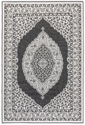 Dywan dwustronny zewnętrzny Gemini Alladyn czarno-kremowy 80 cm x 150 cm