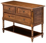 Komoda Charlie 3 szuflady, brown