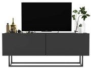 Szafka RTV SELF 4 120 grafitowa mat MEBLE LINDNER