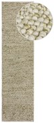 Chodnik z mieszanki wełny tkany ręcznie w kolorze khaki 60x230 cm Minerals – Flair Rugs