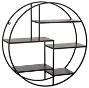 Eglo 424781 - Półka ścienna KENINGAU 26x90 cm czarna