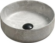 Mexen Felicia umywalka nablatowa 39 x 39 cm, szara kamień - 21363962