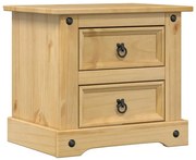 Sosnowa Szafka Nocna Z 2 Szufladami W6-L72