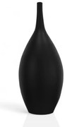 Ceramiczny wazon 47 cm, czarny