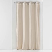 Zasłona na przelotkach LINETTE, bawełniana, z połyskiem, 135 x 240 cm