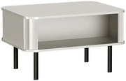 Biały stolik kawowy na nóżkach N7-K10
