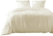 Komplet pościeli z tuftowanym wzorem, HELTIE, 240 x 220 cm