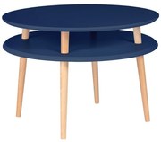 Stolik kawowy UFO MEDIUM 57x57 granatowy RAGABA