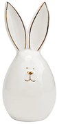 Ceramiczny zajączek AURIC BUNNY 14 cm biały