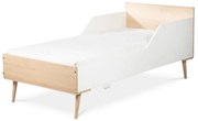 Łóżko dziecięce SOFIE 180x80 białe/buk LITTLE SKY