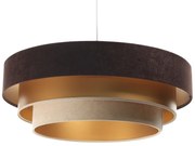 Lampa wisząca TRIO MIX brązowa/złota/beżowa BPS KONCEPT