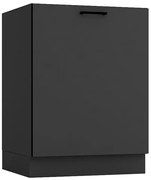 Szafka Kuchenna Stojąca 60 Cm Grafit H5-L42