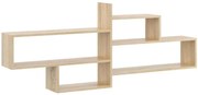 Skandynawska półka ścienna w kolorze dąb sonoma B5-M65