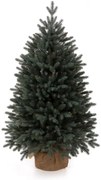 Choinka sztuczna w doniczce PE Świerk Lodowy 60cm