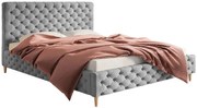 Tapicerowane łóżko malżeńskie 180x200 N7-G02