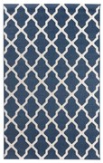 Dywan Cottage blue/ wool 160x230cm