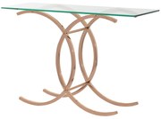 Konsola Chica rose gold 128x40x79cm