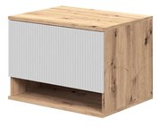 Szafka pod umywalkę 60cm AVIOLA Dąb Artisan Kaszmir z szufladą Soft Close