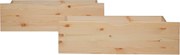 Szuflada pod łóżko 82x53x22 cm naturalna