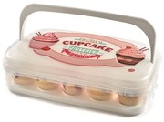 Różowy pojemnik na babeczki/muffiny Snips Sweet