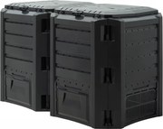 Kompostownik ogrodowy - Compogreen 800 l czarny Prosperplast