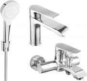 Mexen Pecos R05 zestaw wannowy, chrom - 72703R05-00