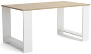 Stolik kawowy Ława Stół 90 cm MORI Biały/Dąb Sonoma