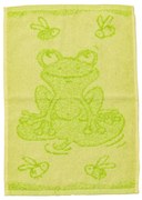 Ręcznik dziecięcy BEBE żaba zielona 30x50 cm