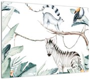 Obraz - Zwierzęta egzotyczne (70x50 cm)