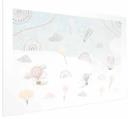 Plakat Przygoda pośród chmur 60x40 cm bez ramy z marginesem ARTGEIST B