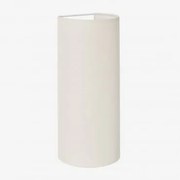 Kinkiet Lniany Kiraz ↔︎ 15 X ↑35 Cm & Pościel Biała - Sklum