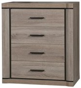 Komoda z szufladami dąb truflowy F9-G50