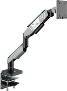 Uchwyt na monitor 49 cali, szaro-czarny LED RGB X-ARM