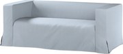 Pokrowiec na sofę Klippan 2-osobową długi z kontrafałdami