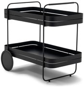 Metalowy barek na kółkach 74x42 cm Gin &amp; Trolley – Spinder Design
