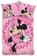 Bawełniana pościel dziecięca Carbotex FabulousMinnie, 140 x 200 cm, 70 x 90 cm