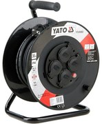Yato YT-81053 Przedłużacz bębnowy z 4 gniazdami, 30 m