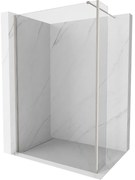 Mexen Kioto ścianka prysznicowa Walk-in 90 x 30 cm, transparent, nikiel szczotkowany - 800-090-212-97-00-030