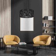 Lampa Sufitowa Wisząca srebrna SATINO SILVER 3xE27