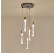 LED Żyrandol na lince LED/38W/230V 3000K