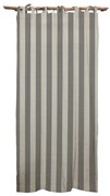 Szara zasłona Really Nice Things Cortina Hogar Grey Stripes