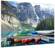 Obraz - Moraine Lake (70x50 cm)